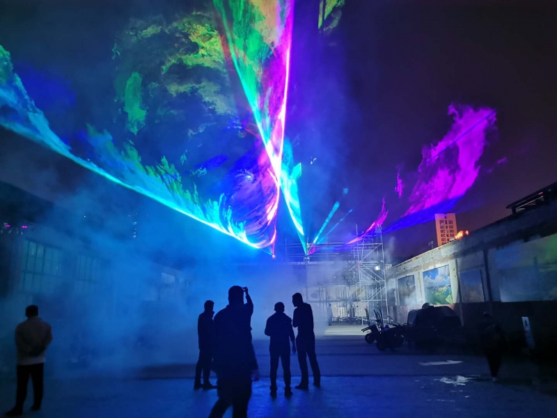临沂北极光 网红创意园区引流特效